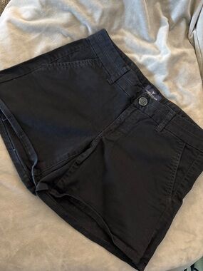 American Eagle Outfitters Black High-Waist Women's Shorts